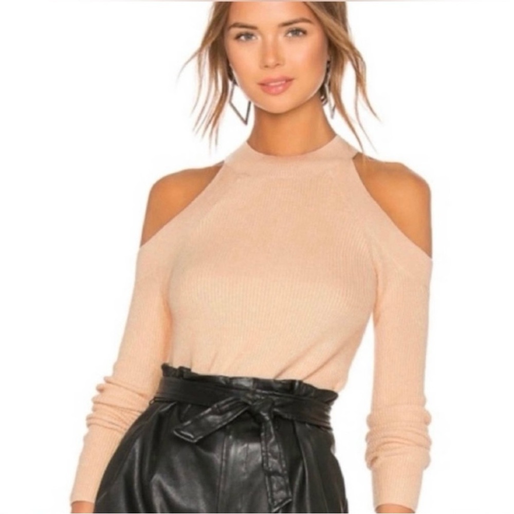 Lovers + Friends Cold Shoulder Sweater xxs